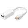 DIGITUS Active Mini DisplayPort to HDMI Adapter - 0.2 m - White