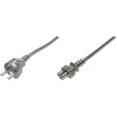 DIGITUS Anschlusskabel CEE 7 7 (Typ-F) - to C5 St Bu 1.8m Polybeutel