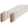 Digitus CAT 6 S FTP Patch Cable - 0.5 m, White, 10 pcs