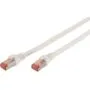 DIGITUS CAT 6 S FTP Patch Cable - White - 10 m - S/FTP Shielded