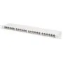 DIGITUS CAT 6A High-Density Shielded Patch Panel - Class EA - 19-Inch Rack