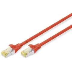 DIGITUS CAT 6A S/FTP Patch Cable - 2 m - Red