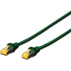 DIGITUS Cat6A S/FTP Patch Cable - 5m Green