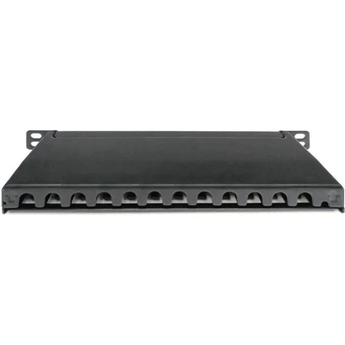 DIGITUS Cat.6A Shielded Slim Patch Panel - 0.5U - 12-Port — image 3