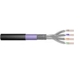 DIGITUS CAT.7 S/FTP Shielded Underground Cable - Gray - 100 m