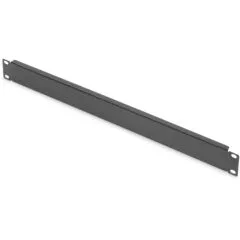 DIGITUS Cover Plate 1U Blank Panel 483mm Black