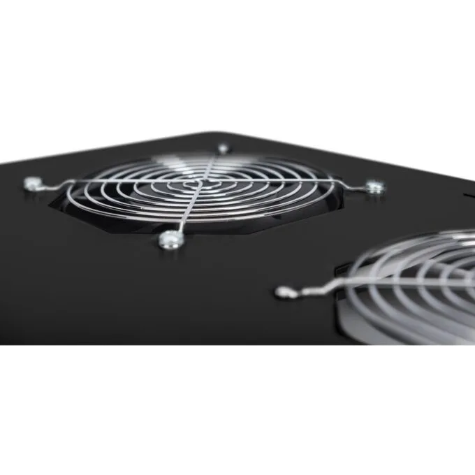 DIGITUS Dachlüftereinheit Unique Dynamic 4 Lüfter schw. - Rack cabinet roof fan unit - Black for 19" rack cabinets — image 4