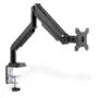 DIGITUS Desk Monitor Mount - DA-90394 - 1 Monitor, 15-32", 9 kg, Black, Gas Spring