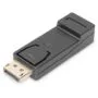 DIGITUS DisplayPort Adapter - DPort - DP (Male) to HDMI Type A, 1080p, Black