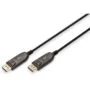 DIGITUS DisplayPort AOC Hybrid Fiber Optic Cable - UHD 8K - Black, 15 m