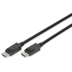 Digitus DisplayPort Cable - 2m - Black, 8K UHD