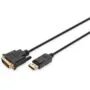 Digitus DisplayPort to DVI 24+1 (ST-ST) Adapter Cable - Black, 2 m