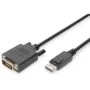 DIGITUS DisplayPort to DVI-D Cable - DP 1.1a - Black, 3 m