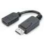 Digitus DisplayPort to HDMI Adapter - ST-BU - 0.15m, FHD 60Hz, Black