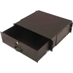 DIGITUS Drawer 3U 483mm Black Lockable - Characteristics