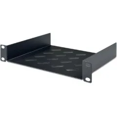 DIGITUS Fachboden 1HE 254 mm (10') - 1U rack shelf, 254 mm depth