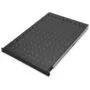 DIGITUS Fachboden 1HE Extendible Shelf - Black, 30x483x720mm