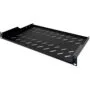DIGITUS Fachboden 1U Rack Shelf 483x250 mm - black - 15 kg load capacity
