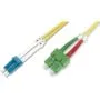 DIGITUS Fiber Optic PatchK SC APC to LC PC OS2 2m - Yellow