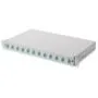 DIGITUS Fiber Optic Splice Box 1U - Gray