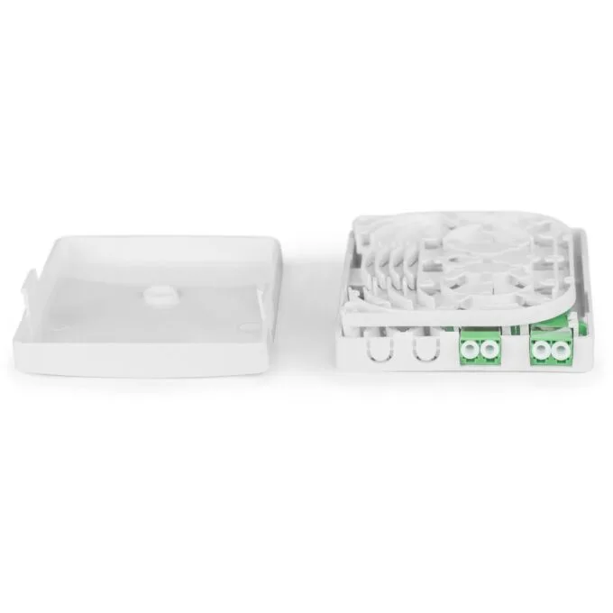 DIGITUS FTTH enclosure with 2 x LC APC couplings - Compact wall-mount fiber housing — image 5