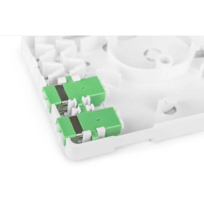 DIGITUS FTTH enclosure with 2 x LC APC couplings - Compact wall-mount fiber housing — image 7