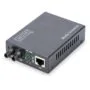 DIGITUS Gigabit Media Converter - Multimode RJ45-ST - 850 nm, 500 m, 5 V DC, 0–60 °C