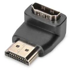 DIGITUS HDMI Adapter - 90° angled - Black