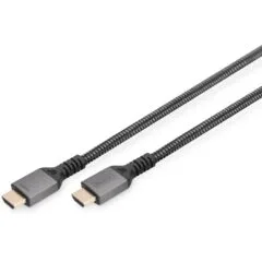 DIGITUS HDMI Cable 8K 1m Premium Ultra High Speed - HDMI 2.1 Cable