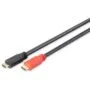 DIGITUS HDMI Cable with Ethernet and Booster - 10 m - Black