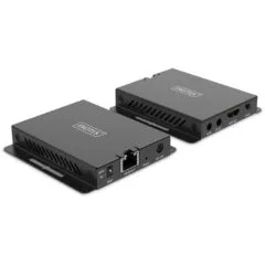 DIGITUS HDMI Extender Set - 4K 120 Hz over Cat6 (40 m) - Black