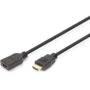 DIGITUS HDMI Extension Cable with Ethernet - 4K - 2 m - Black