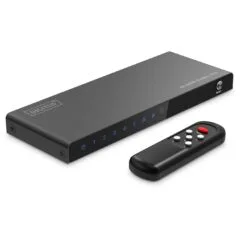 DIGITUS HDMI Switch - 5x1 4K 60Hz HDCP 2.3