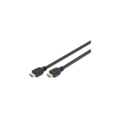 DIGITUS HDMI Ultra High Speed Cable 8K - AK-330124-030-S - Black, 3 m, HDMI 2.1