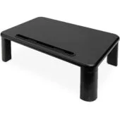 Digitus Height-Adjustable Monitor Riser - Black