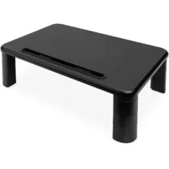 Digitus Height-Adjustable Monitor Riser - Black