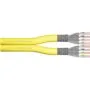 DIGITUS Instal-kab Cat7a S/FTP twisted-pair Ethernet Cable - Yellow, 500 m, AWG22