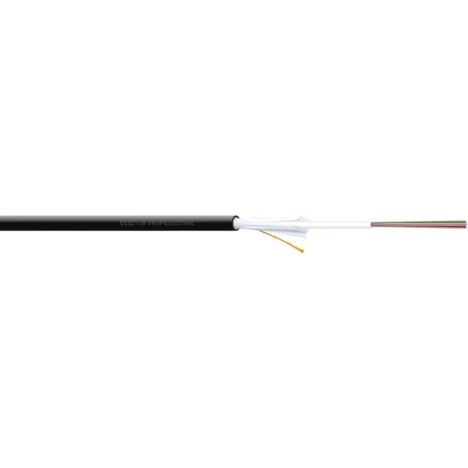 Digitus Installation Cable Indoor/Outdoor OM3 - I-DQ(ZN)BH - 12-fiber, Black — image 1