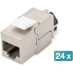 DIGITUS Keystone Jack Cat6A - 24-Pack