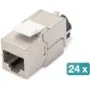 DIGITUS Keystone Jack Cat6A - 24-Pack