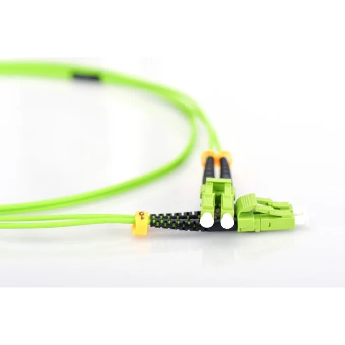 DIGITUS LWL Patchkabel LC to LC 1.00m Multimode Duplex OM5 - — image 2