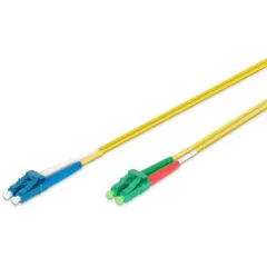 DIGITUS LWL Patchkabel LC(APC) to LC - OS2 Duplex, 2 m
