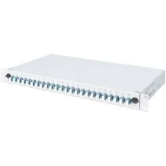 DIGITUS LWL Splice Box 1U - Grey, 24x LC, OS2