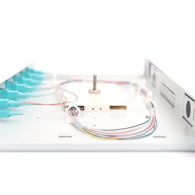 DIGITUS LWL Splice Box 1U - Grey, 6x SC OM3 — image 7
