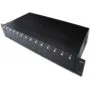 DIGITUS Media Converter Chassis 2HE 14-Slot - Black - Rack-Mount 2U Chassis