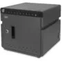Digitus Mobile Desktop Charging Cabinet for 10 Notebooks/Tablets up to 14 in - USB-C 20W per device UV-C Disinfection - Black