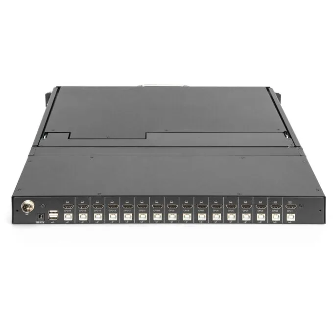 DIGITUS Modular Console - 17" HD LCD, 16-port HDMI KVM US — image 4