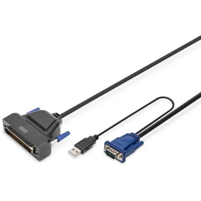 DIGITUS Modular Console 19-inch HD LCD - 1-port VGA KVM US — image 9