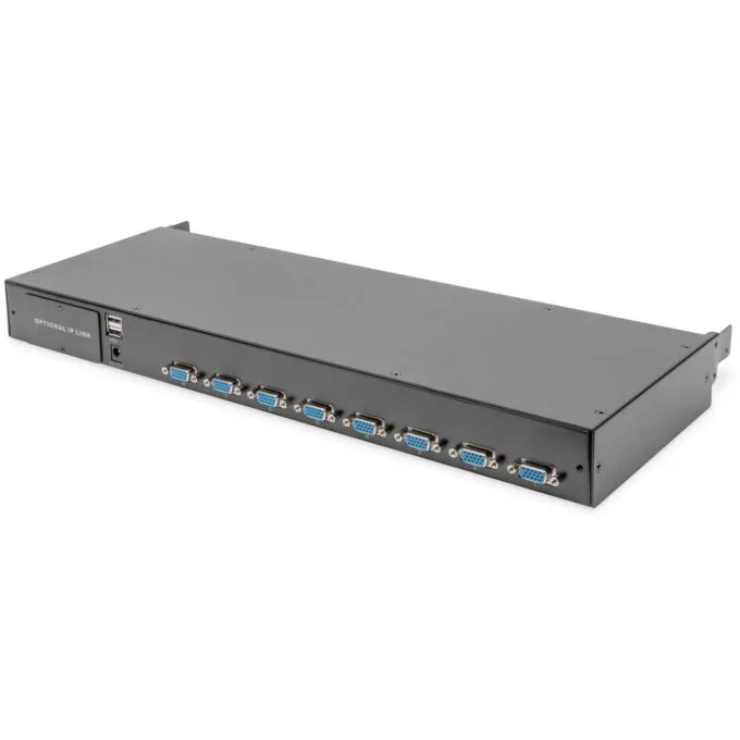 DIGITUS Modular Console 19'HD LCD, 8-port VGA KVM, German — image 9