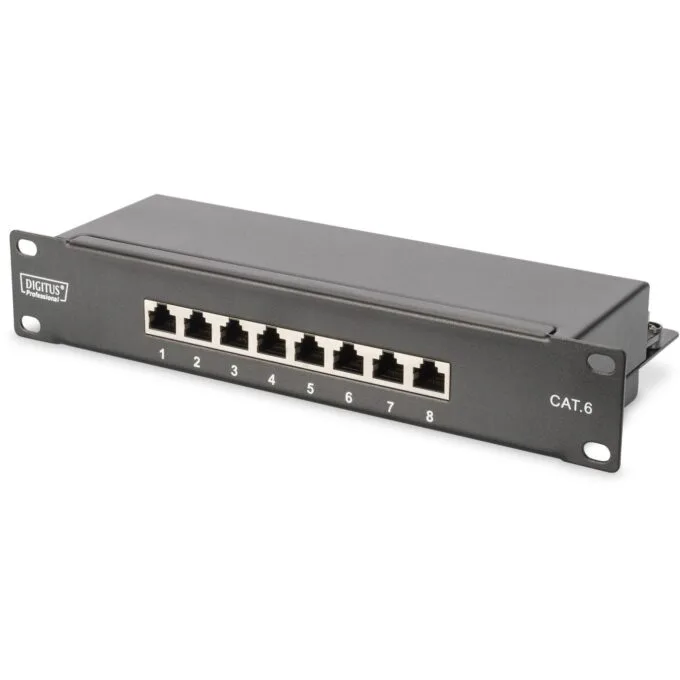 DIGITUS Network Set - 6U Wall Mount Rack - 312x300 mm - Black — image 5